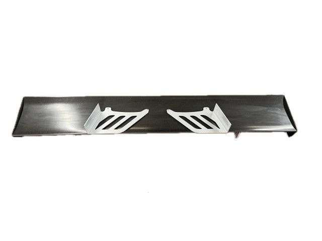 Carbon Heckflügel Wandregal 150 cm x 30 cm mit Halter - Albert Motorsport
