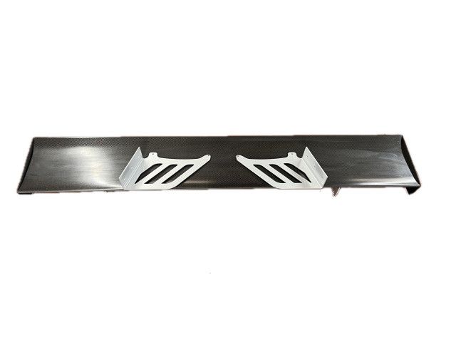 Étagère d'aile arrière en carbone 150 cm x 30 cm avec support | Albert Motorsport