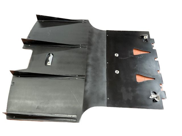 991 GT3 Cup difusor trasero y caja de cambios con soporte y aletas de carbono Porsche 911 | Albert Motorsport