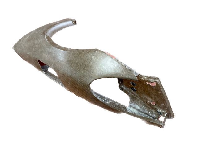 718 GT4 Clubsport front fender natural fiber Porsche Cayman race car – Albert Motorsport