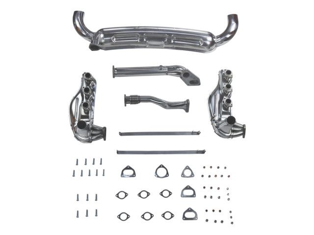 Scarico sportivo 911 Carrera 3.2 84mm scambiatore di calore acciaio inox Porsche 911 | Albert Motorsport 2