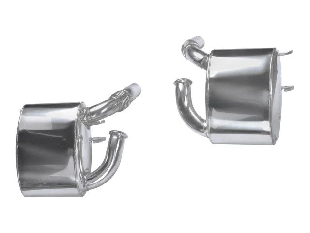 996 Carrera 3.4 Sportauspuff Edelstahl poliert TÜV Zubehör Porsche 911 - Albert Motorsport