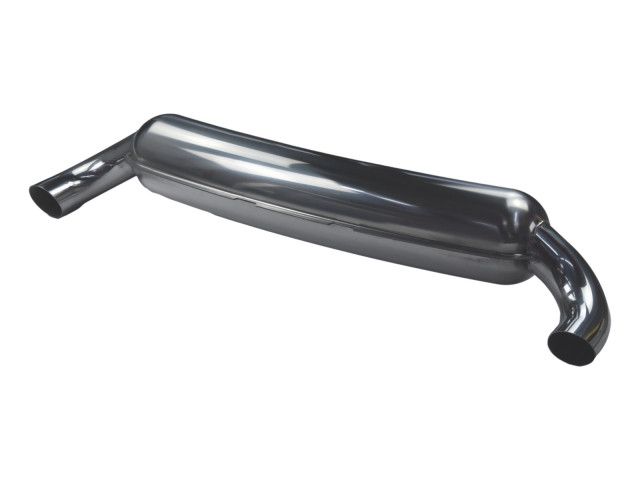 Escape deportivo de doble tubo de acero inoxidable de 84 mm para Porsche 911 Carrera 2.7 - 3.0 - 3.2 | Albert Motorsport 2