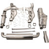 Echappement sport 964 Carrera sans catalyseur en acier inoxydable pour Porsche 911 | Albert Motorsport