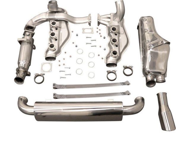 964 Carrera Sportauspuff ohne Kat Edelstahl für Porsche 911 – Albert Motorsport