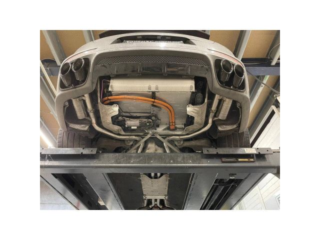 971 - Aleta de escape biturbo para Porsche Panamera | Albert Motorsport
