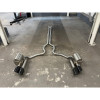 971 - Aleta de escape biturbo para Porsche Panamera | Albert Motorsport