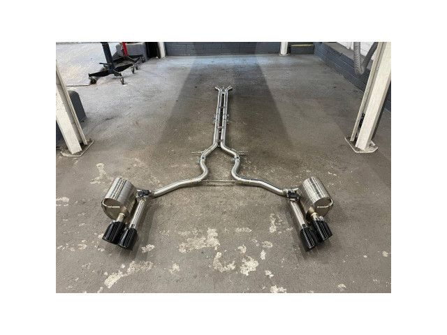 971 - Aleta de escape biturbo para Porsche Panamera | Albert Motorsport