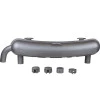 Albert Motorsport|911 R - RSR 2.0 - 2.2 - 2.4 exhaust 63.5 mm cross section for Porsche racing cars