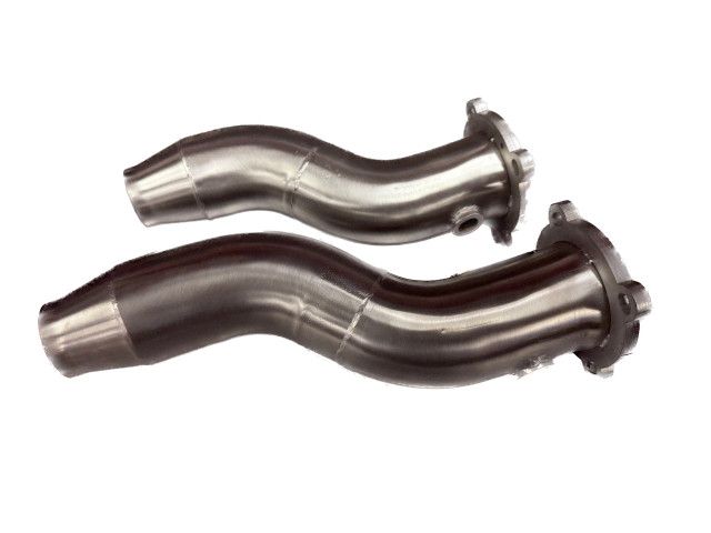 Terminale di scarico 993 GT2 Evo in acciaio inox con flangia Porsche 911 | Albert Motorsport 2