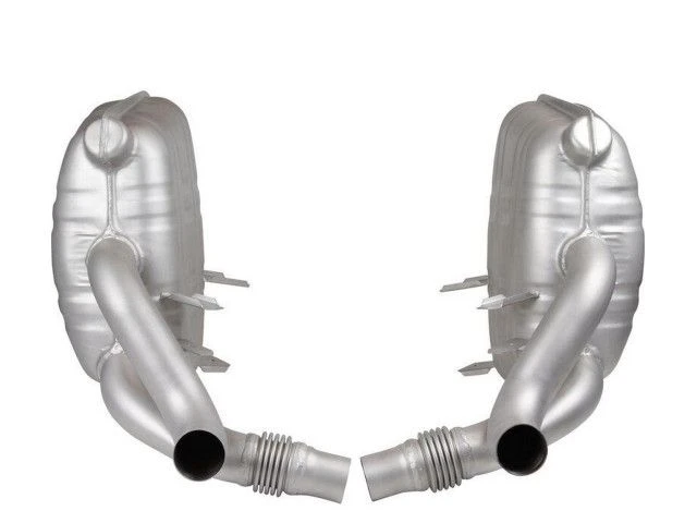 997.1 Carrera Sportauspuff Edelstahl OEM Style für Porsche 911 - Albert Motorsport