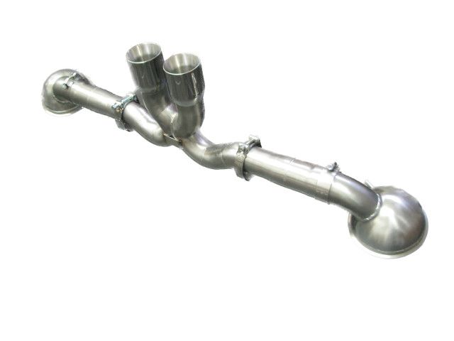 992 GT3 RS Power Exhaust en acier inoxydable sans silencieux pour Porsche 911 | Albert Motorsport