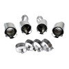 Panamera S tailpipes polished stainless steel 100 mm Porsche 970 – Albert Motorsport