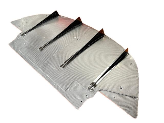 991.1 GT3 R Diffuser with Fins 2016 - 2018 Carbon Porsche 911 – Albert Motorsport