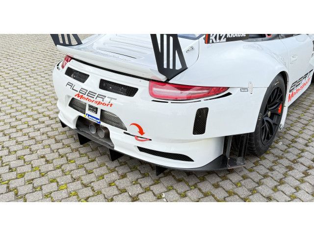 991.1 GT3 R Parachoques trasero 2016-2018 Carbono Porsche 911 | Albert Motorsport