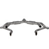 Tubo de escape deportivo 356 redondo estilo Sebring de acero inoxidable Porsche Racing | Albert Motorsport