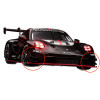 992 GT3 R Angoli di uscita anteriori in carbonio per Porsche 911 | Albert Motorsport