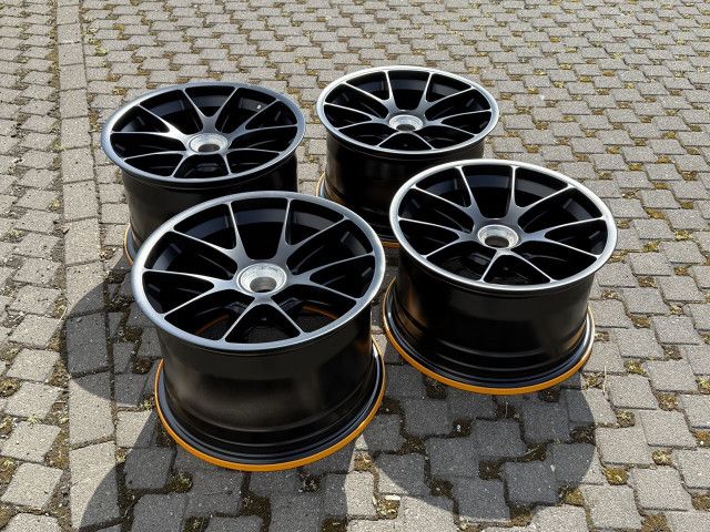 991 GT3 Cup Radsätze überholt neu pulverbeschichtet für Porsche 911 – Albert Motorsport