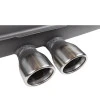 Albert Motorsport|911 T-E-S 2.0 - 2.2 - 2.4 sports exhaust rear silencer stainless steel 2 x 76mm Porsche