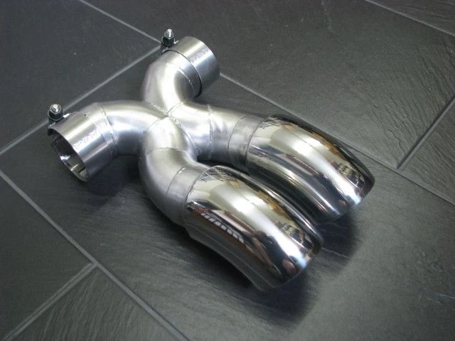 981 Cayman GT4 – X-Pipe mit abgewinkelten Sound-Killer-Endrohren aus Edelstahl - Albert Motorsport 2