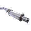 Silenciador trasero de escape 924 2.0 de acero inoxidable para Porsche | Albert Motorsport