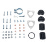 924 S - 944 - 2.5 rear silencer exhaust front silencer stainless steel kit Porsche – Albert Motorsport