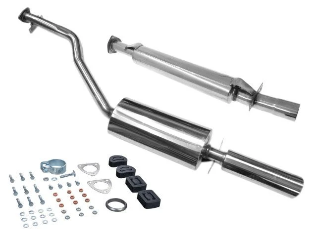 924 S - 944 - 2.5 Endschalldämpfer Auspuff Vorschalldämpfer Edelstahl Kit Porsche - Albert Motorsport