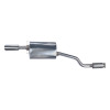 Silenciador trasero de escape deportivo 944 S - S2 - 2.7 de acero inoxidable para Porsche | Albert Motorsport