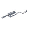 Silenciador trasero de escape deportivo 944 S - S2 - 2.7 de acero inoxidable para Porsche | Albert Motorsport