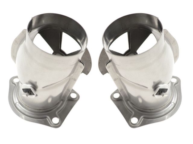 Aletas de calefacción 911 Aletas de calefacción de acero inoxidable hasta 1986 para Porsche G y F | Albert Motorsport 2