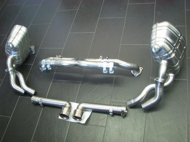 Albert Motorsport|997.2 Carrera Échappement à clapets avec tube en X et homologation ABE pour Porsche 911 2