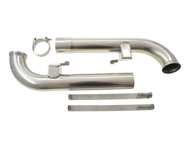 964 Carrera - Cup Cup tuyau d'échappement échappement en acier inoxydable avec 2 sangles pour Porsche 911 | Albert Motorsport