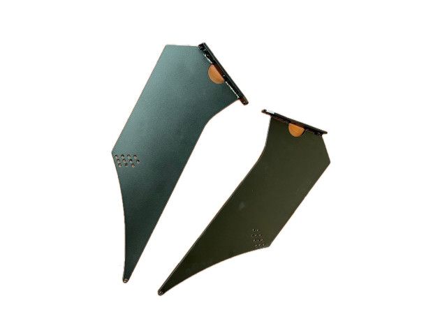 996 R - RSR 1998 - 2004 Rear spoiler mounting plate, right and left – Albert Motorsport