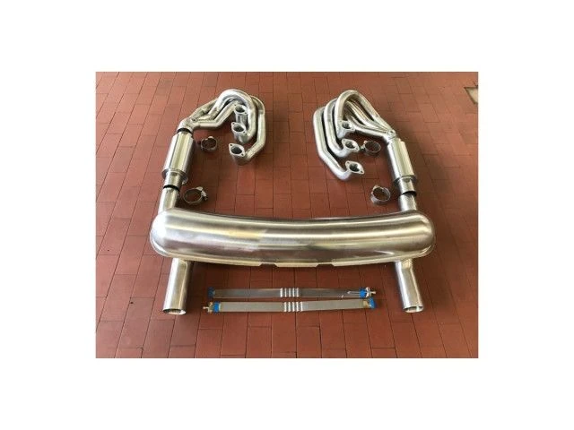 911 - 2.7 - 3.0 - 3.2 - 3.6 - 3.8 l. Sport Exhaust Powerkit 2 terminali di scarico per Porsche Racing Albert Motorsport 3 - Albe