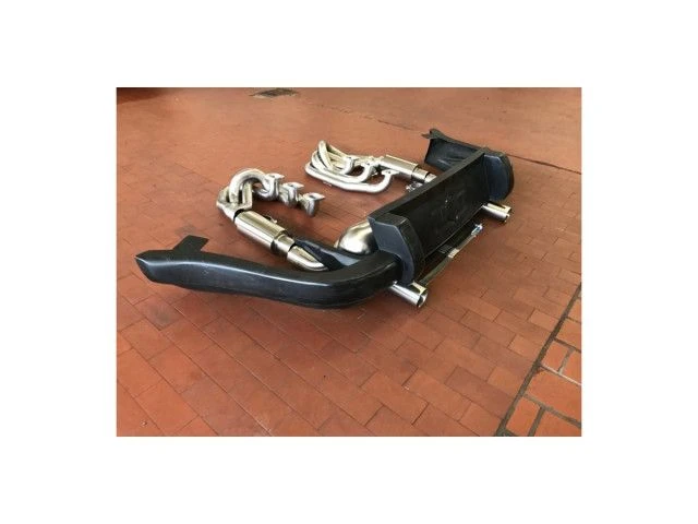 911 - 2.7 - 3.0 - 3.2 - 3.6 - 3.8 l. Sport Exhaust Powerkit 2 terminali di scarico per Porsche Racing Albert Motorsport 10 - Alb