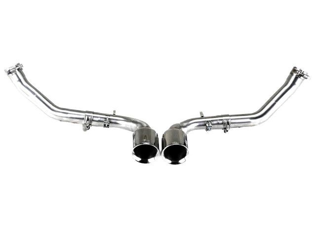 997.1 Carrera Tubos de escape estilo GT3 para silenciador OEM Porsche 911 | Albert Motorsport