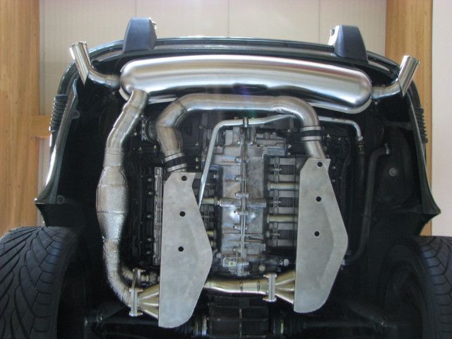 911 - 3,2 l. Impianto di scarico sportivo 2 terminali laterali per modelli Porsche G | Albert Motorsport