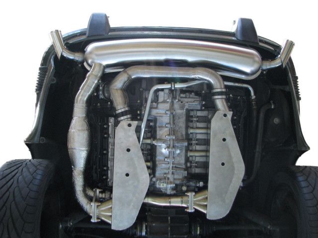 911 - 3,2 l. Sportauspuffanlage 2 seitliche Endrohre für Porsche G Modelle – Albert Motorsport