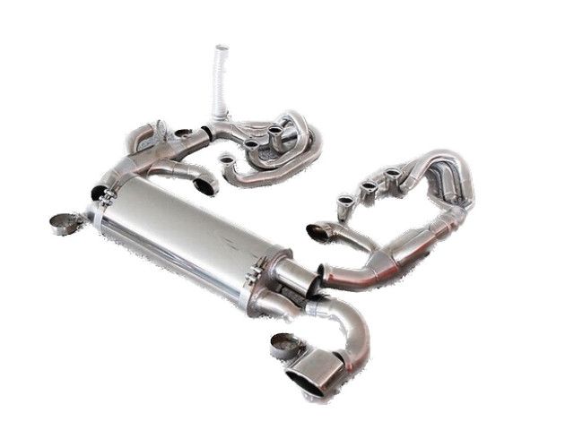 964 Carrera Power sports exhaust stainless steel 1 tailpipe Porsche 911 – Albert Motorsport