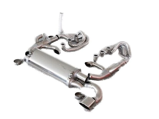 964 Carrera Power Sportauspuff Auspuff Edelstahl 1 Endrohr Porsche 911 - Albert Motorsport