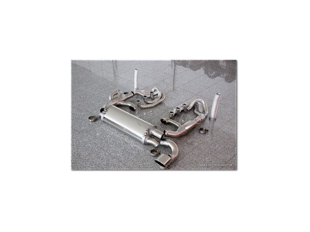 964 Carrera Power Sport Exhaust 1 sortie d'échappement en acier inoxydable Porsche 911 | Albert Motorsport