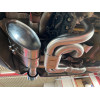 993 Carrera - RS échappement sport chauffage catalyseur sport acier inoxydable poli 2 sorties d'échappement pour Porsche 911 | A