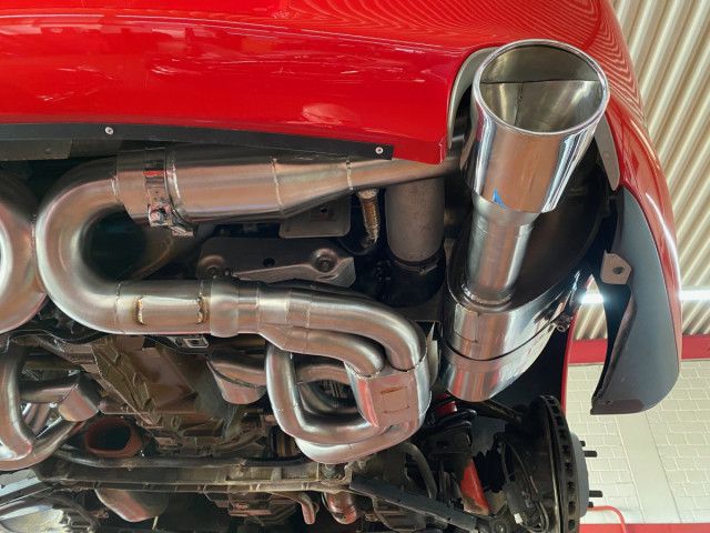 993 Carrera - RS Sportauspuff Sportkat Heizung Edelstahl poliert 2 Endrohre für Porsche 911 – Albert Motorsport