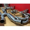 Albert Motorsport|993 Carrera - RS échappement sport chauffage catalyseur sport acier inoxydable poli 2 sorties d'échappement pour Porsche 911