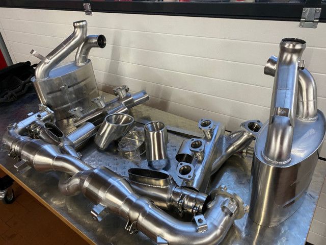 993 TT - Échappement GT2 Biturbo pour Porsche 911 | Albert Motorsport