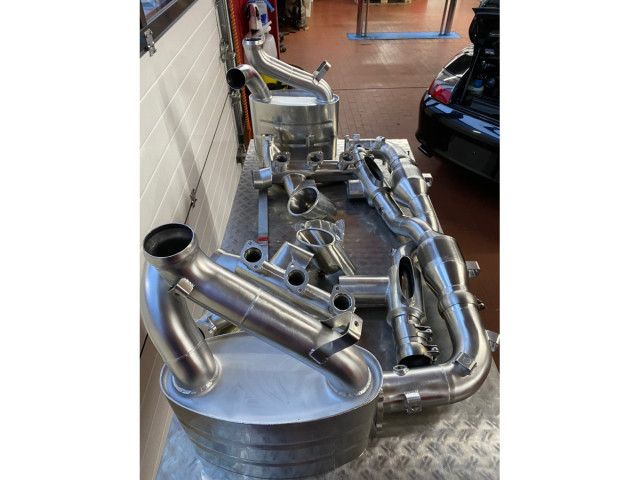 Escape de potencia biturbo 993 TT - GT2 para Porsche 911 | Albert Motorsport