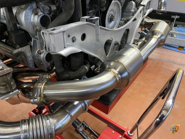996 Carrera sports exhaust stainless steel complete Porsche 911 – Albert Motorsport
