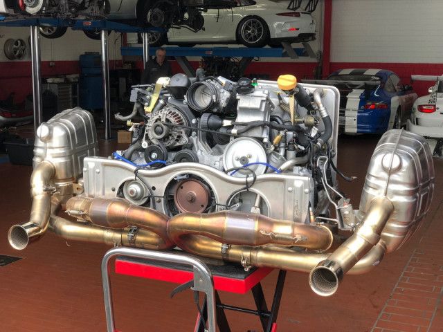 Kit d'échappement sport 996 GT3 - RS - Cup en acier inoxydable pour Porsche 911 | Albert Motorsport 2