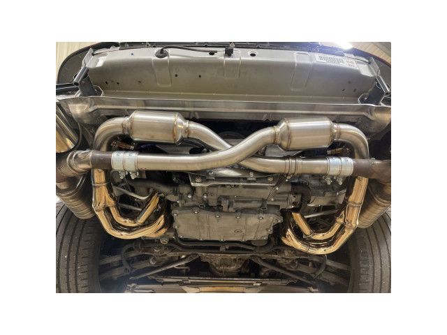 996 - 997.1 Catalizadores deportivos Carrera 200 Zeller de acero inoxidable para Porsche 911 | Albert Motorsport