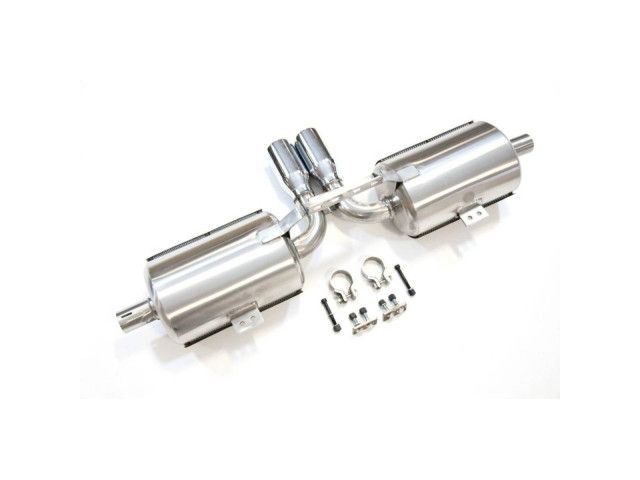 986 Boxster sports exhaust polished stainless steel for Porsche – Albert Motorsport